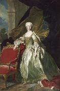 Jean Baptiste van Loo Portrait of Maria Teresa Rafaela of Spain oil on canvas